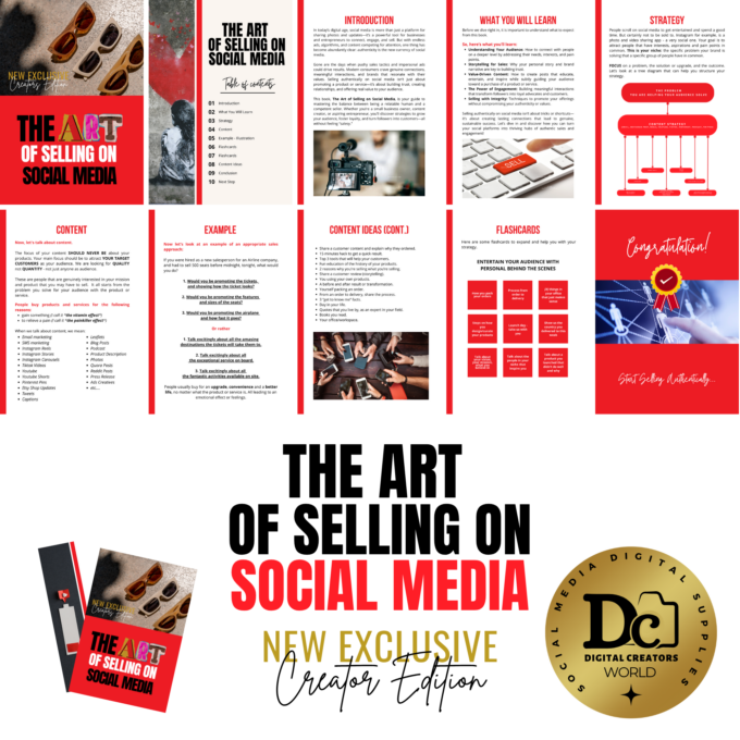 The Art of Selling on Social Media The Art of Selling on Social Media