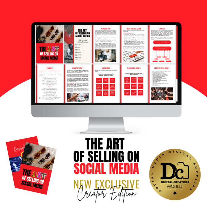 The Art of Selling on Social Media The Art of Selling on Social Media